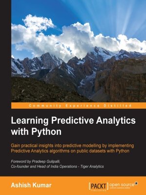 cover image of Learning Predictive Analytics with Python